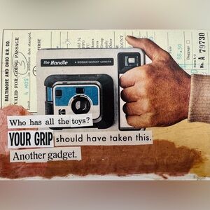 Haiku One of a Kind Collage Art